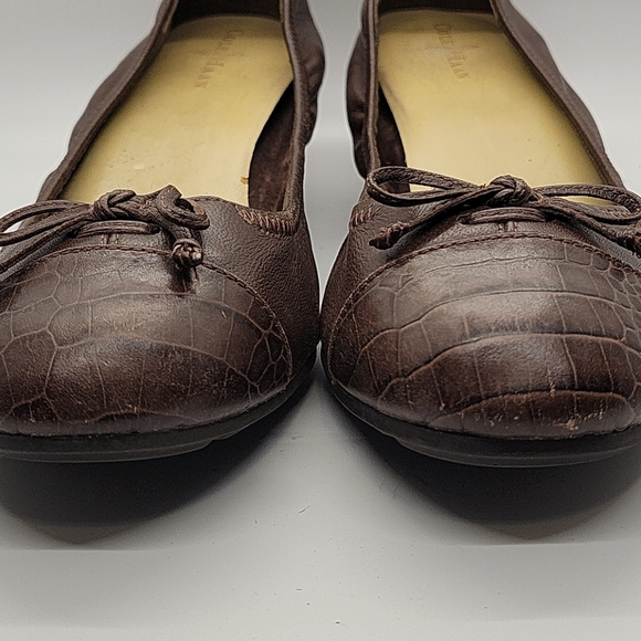 Cole Haan Brown Leather Shoes D38365 Size 8 1/2 - Picture 6 of 6